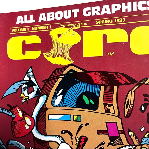 Core Spring 1983 Volume 1 Number 1 Premier Issue. Computers. Vintage. New. - Picture 2 of 11